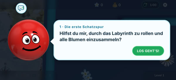 Cody erklärt eine Aufgabe zu Beginn der Abenteuerlevel