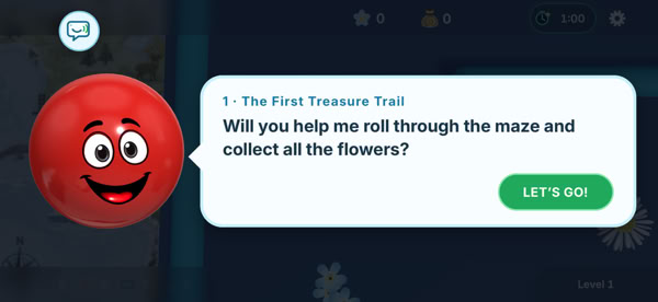 Cody explains a task at the start of the early Adventure levels