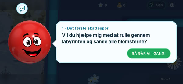 Cody forklarer opgaverne ved starten af de første baner. Derefter udforsker du labyrinterne selv.