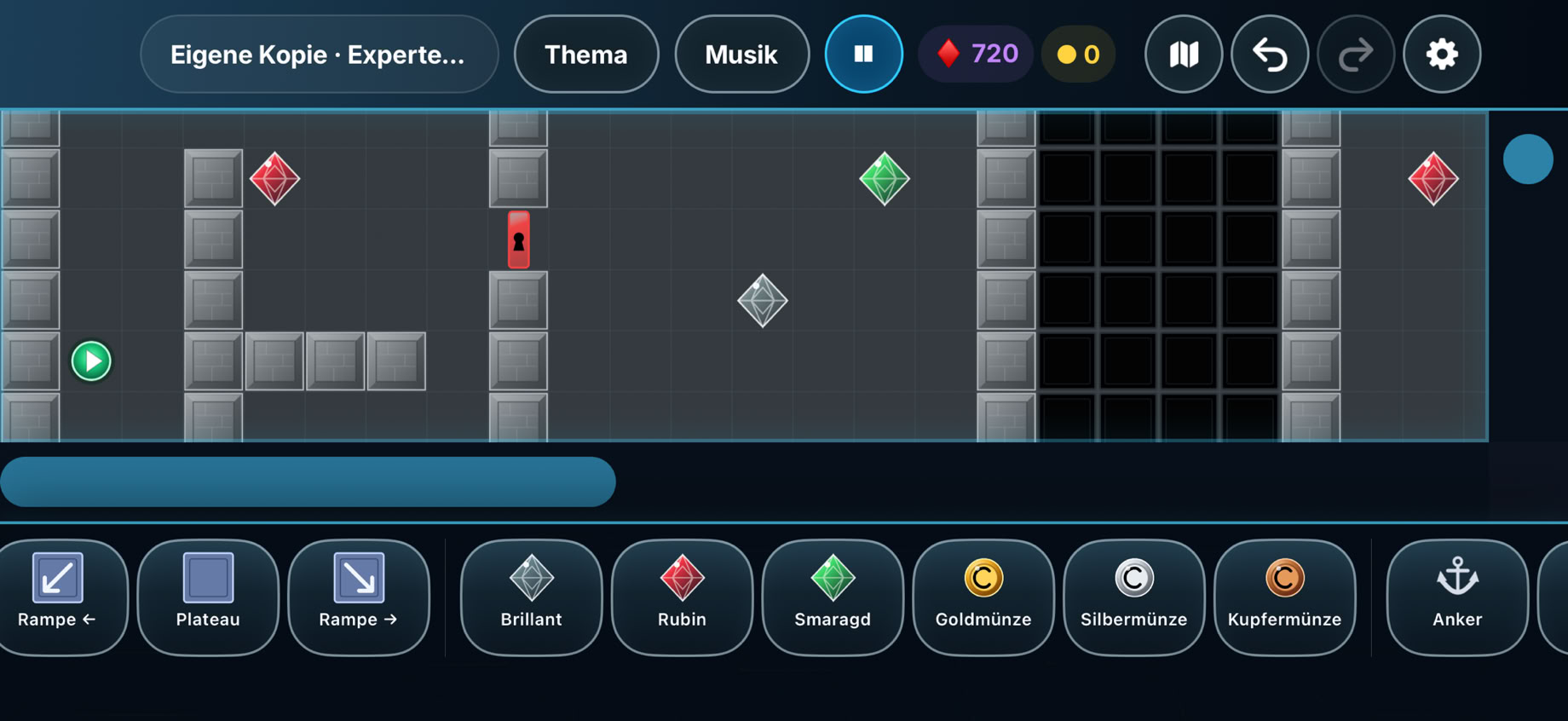 Build your own maze in the MAZEdrift level editor